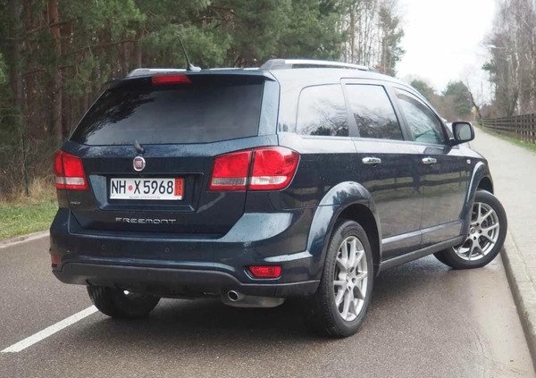 Fiat Freemont cena 43900 przebieg: 228890, rok produkcji 2015 z Braniewo małe 667